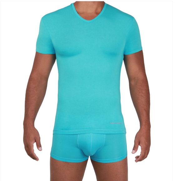 Pascal Morabito Undershirt Second-skin, Bamboo Comfort, Stylish NWT - Picture 2 of 5